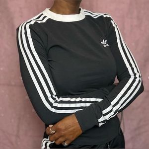 Adida Women's Essentials 3-Stripes shirt and leggings